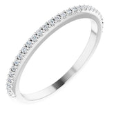 1/8 CTW Natural Diamond Matching Band